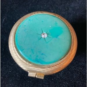 Ladies Vintage Pressed Powder Compact